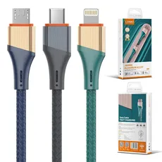 کابل شارژ USB-C به Lightening الدینیو مدل LC631i