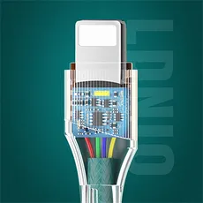 کابل شارژ USB-C به Lightening الدینیو مدل LC632i