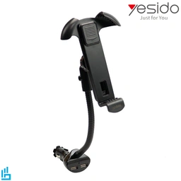 هولدر (پایه نگهدارنده ) و شارژر فندکی گوشی موبایل CH05 یسیدو YESIDO