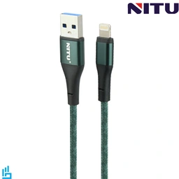 کابل تبدیل شارژ USB به لایتنینگ آیفونی Lightning نیتو NITU NC123 طول 120 سانتی متر