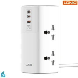 شارژر رومیزی و چندراهی برق الدینیو LDNIO مدل SC4383
