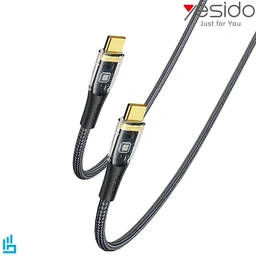 کابل شارژ تایپ سی type-c به تایپ سی type-c مدل YESIDO CA103 طول 1/2 متر 