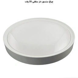 پنل سقفی سنسوردار روکار 25 وات گرد پرشین لایت ایران