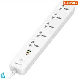 چند راهی برق و شارژر الدینیو LDNIO SC5319 دارای 3 پورت