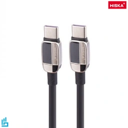 کابل تایپ سی به تایپ سی Type-C To Type-C هیسکا  طول 1 متر مدل LX-833CC