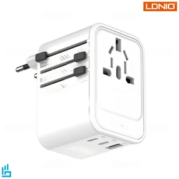 شارژر دیواری الدینیو مدل Z6 ویژگی 65W تکنولوژی GaN