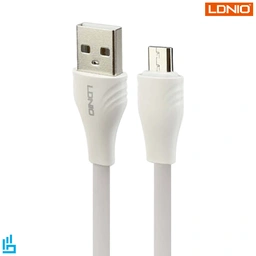کابل تبدیل USB به microUSB الدینیو مدل LS553 طول 3 متر