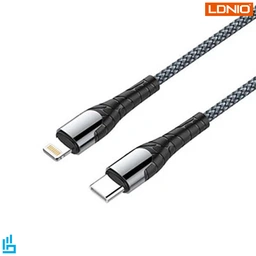 کابل تبدیل USB-C به لایتنینگ الدینیو مدل LC112 طول 2 متر