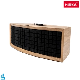 اسپیکر بلوتوثی هیسکا مدل L75ms طرح قدیم چوبی 