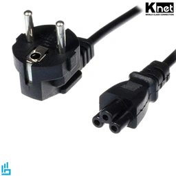 کابل برق لپ تاپ K-net 1.5m
