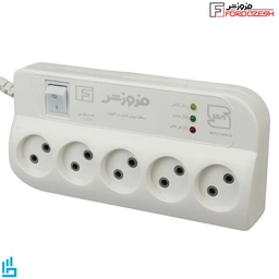 محافظ برق صوتی تصویری 5 خانه فروزش با کابل 2٫8 متری Foroozesh FR250