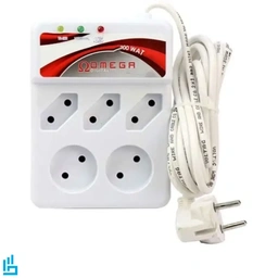 محافظ برق تلویزیون و یخچال امگا OMEGA کابل 1/3 متری