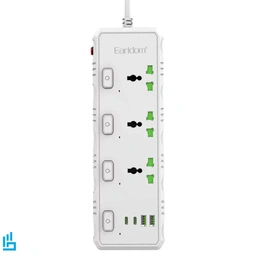 چندراهی برق USB دار ارلدام EARLDOM SC10