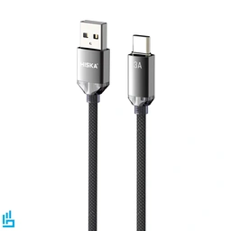 کابل شارژ تایپ سی TypeC هیسکا HISKA LX801 طول 1 متر