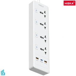 چندراهی USB دار هیسکا HISKA مدل CH5518