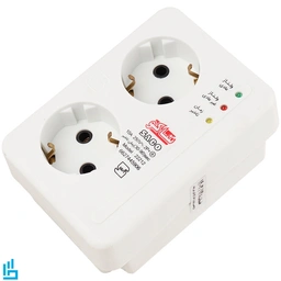 محافظ برق کامپیوتر صوتی تصویری 2 خانه کلیدار ارت دار ساکو Saco 22212