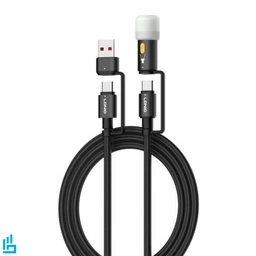 کابل شارژ چندکاره الدینیو LDINIO LC17 طول 1.2 متر