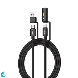 کابل شارژ چندکاره الدینیو LDNIO LC18 طول 1.2 متر