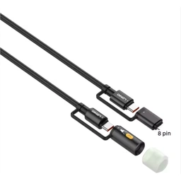 کابل شارژ چندکاره الدینیو LDINIO LC19 طول 1.2 متر