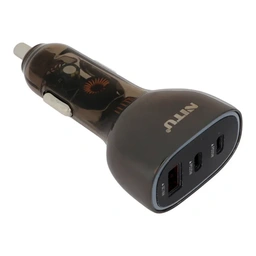 شارژر فندکی فست و PD سه پورت نیتو مدل NDC3668W