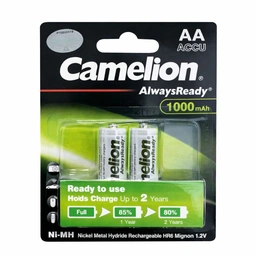 باتری قلمی always ready قابل شارژ 1000 میلی آمپرساعت کملیون