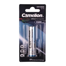 باتری لیتیوم 18650 کملیون 1500 میلی آمپر ساعت CAMELION