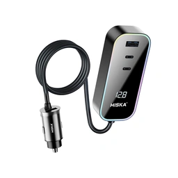شارژر فندکی هیسکا کابلی HISKA HCC338 