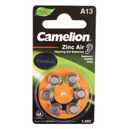 باتری سمعک کملیون سایز 13 camelion