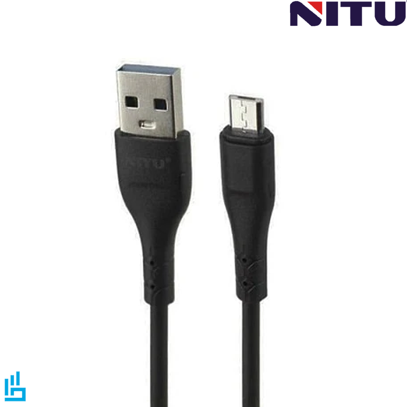 کابل شارژ تبدیل USB به میکرو اندرویدی MicroUSB نیتو NC128 طول 1.2متر NITU