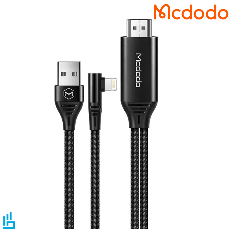 کابل تبدیل لایتنینگ به HDMI مک دو دو Mcdodo CA-6400 طول 2 متر Lightning to HDMI