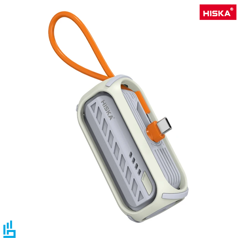 پاوربانک ظرفیت 5000 میلی آمپر هیسکا HISKA HP130