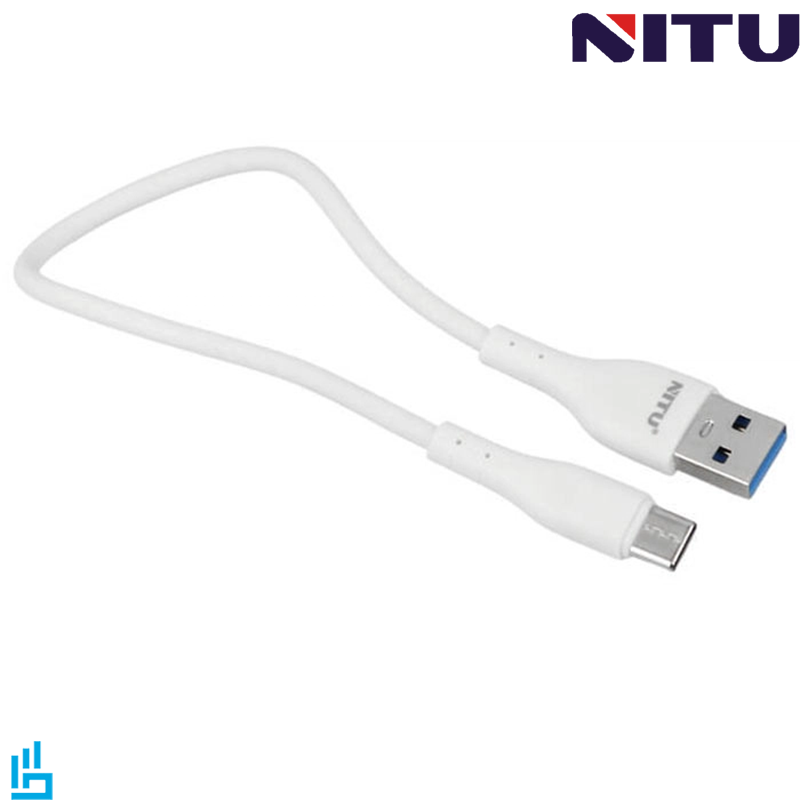 کابل تبدیل شارژ USB به تایپ سی TypeC نیتو NITU NC251 طول 25 سانتی متر