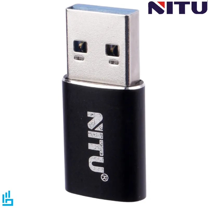 تبدیل OTG تایپ سی type-c به USB نیتو مدل NITU NN25