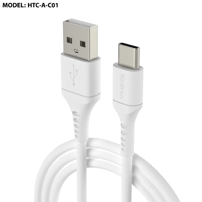 کابل USB به USB-C هادرون مدل HTC-A-C01 طول 1 متر