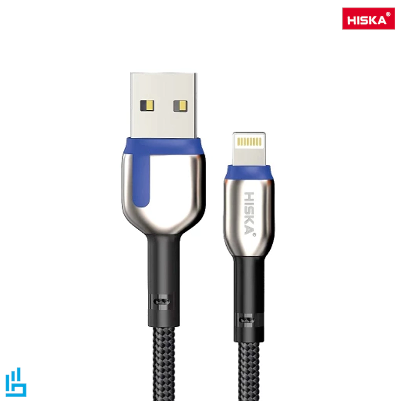 کابل تبدیل لایتنینگ (آیفونی) LIGHTNING LX-841 هیسکا HISKA طول 1.2 متری | اکسلنت کالا