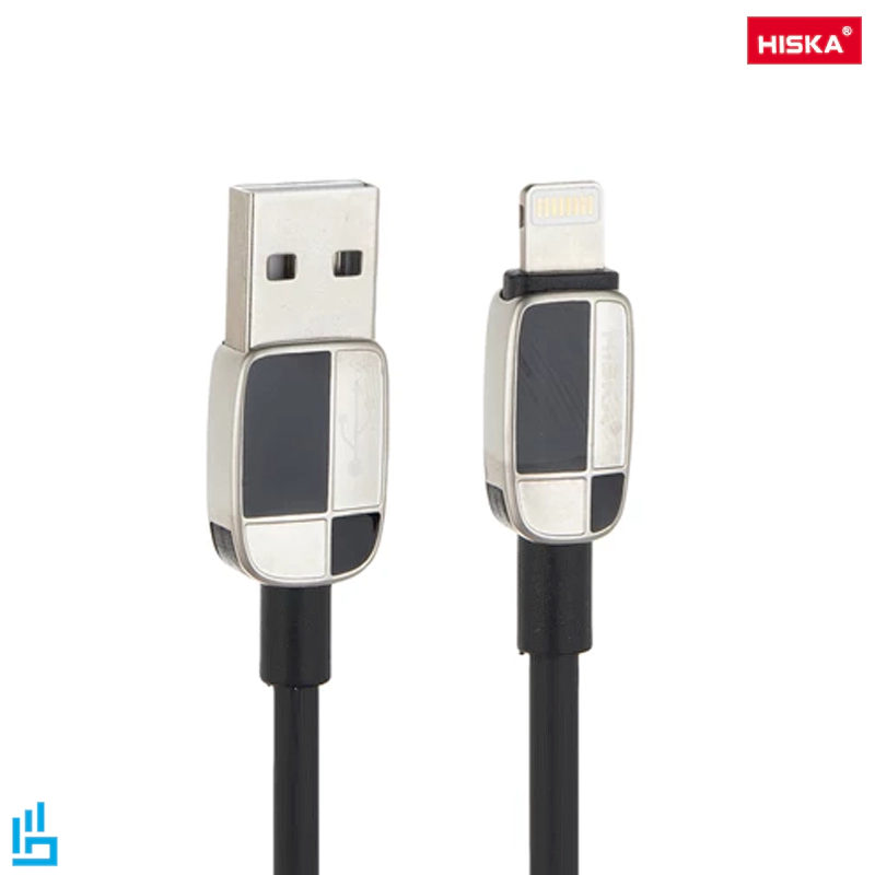 کابل تبدیل لایتنینگ (آیفونی) LIGHTNING LX-833 هیسکا HISKA طول 1 متری | اکسلنت کالا