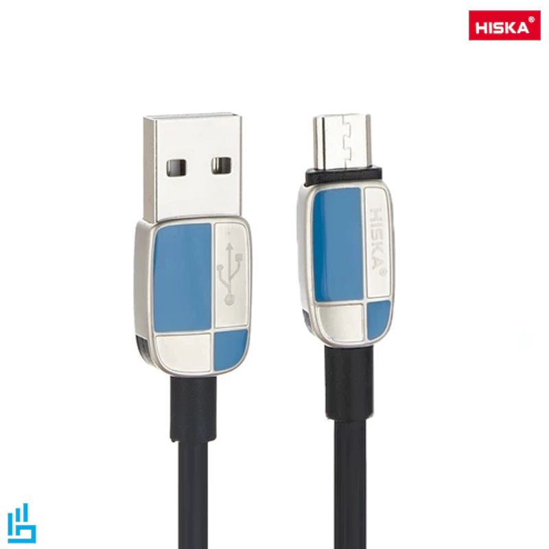 کابل تبدیل (اندرویدی) میکرو MicroUSB LX-833 هیسکا HISKA طول 1 متری | اکسلنت کالا