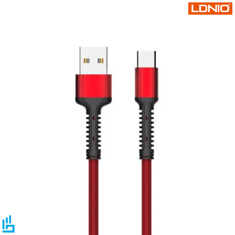 کابل تبدیل تایپ سی LS64 الدینیو LDNIO طول کابل 2 متر | اکسلنت کالا