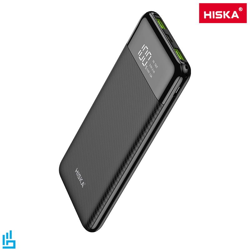 پاور بانک HP 122 هیسکا 10000 میلی آمپر HISKA