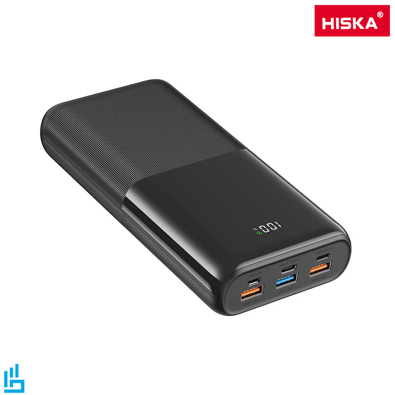 پاور بانک HP-310 PD هیسکا 30000 میلی آمپر HISKA