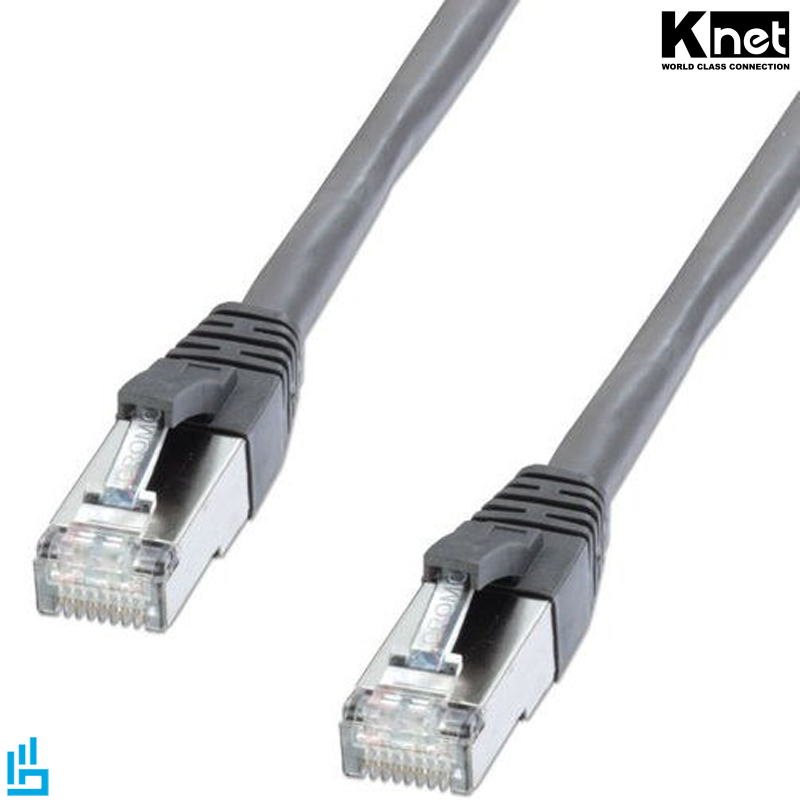 کابل شبکه CAT6 کی نت مدل ftp طول 50 سانتی متر KNET