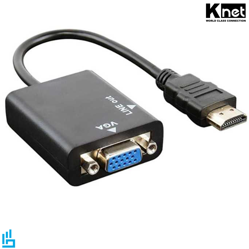 کابل تبدیل کی نت HDMI به VGA KNET