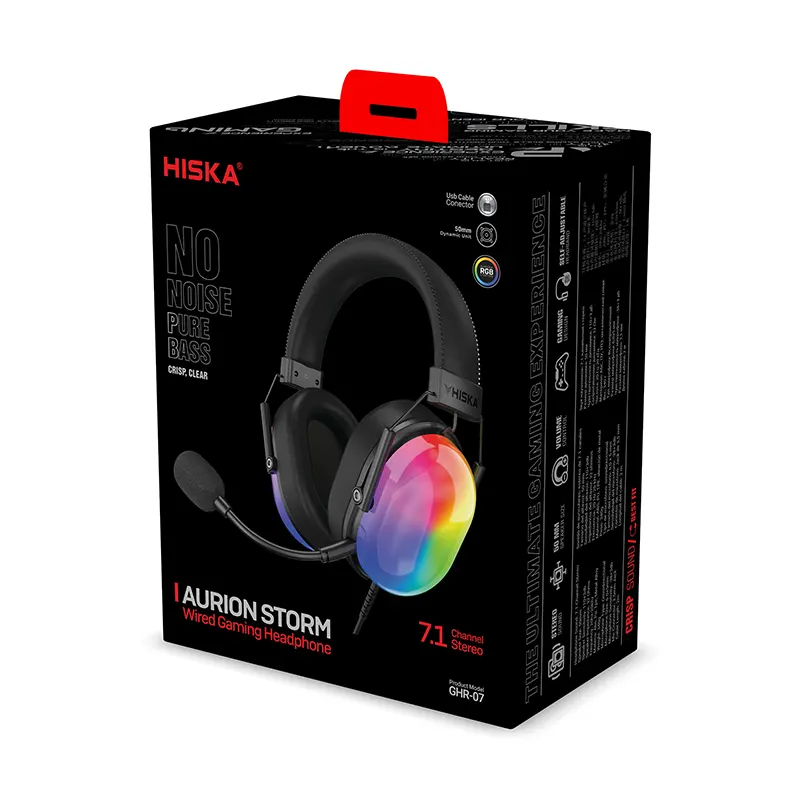 هدفون گیمینگ هیسکا hiska مدل GHR07