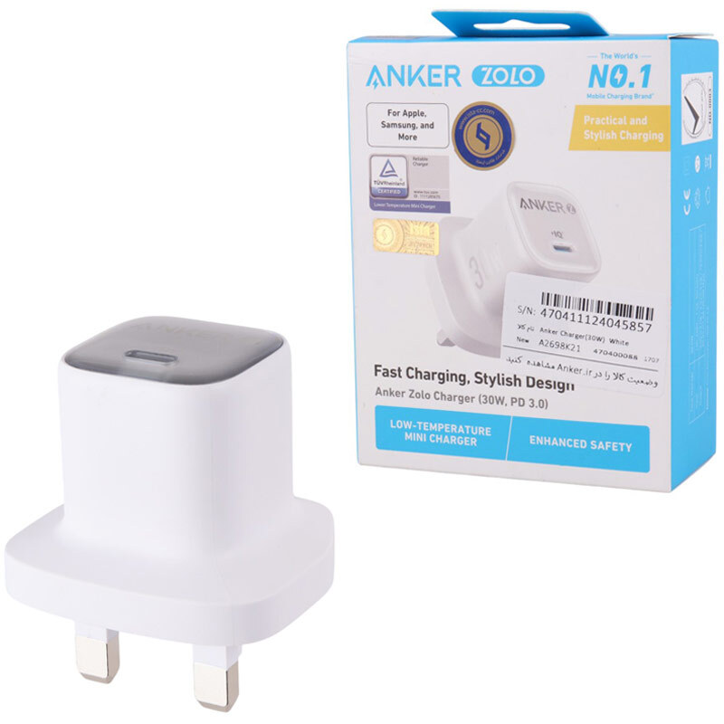 شارژر دیواری 30 وات Anker انکر A2698