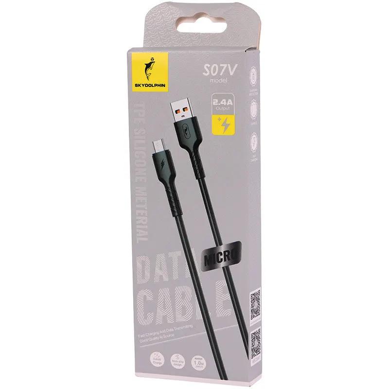 کابل شارژ اسکای دلفین اندرویدی میکرو S07V Micro