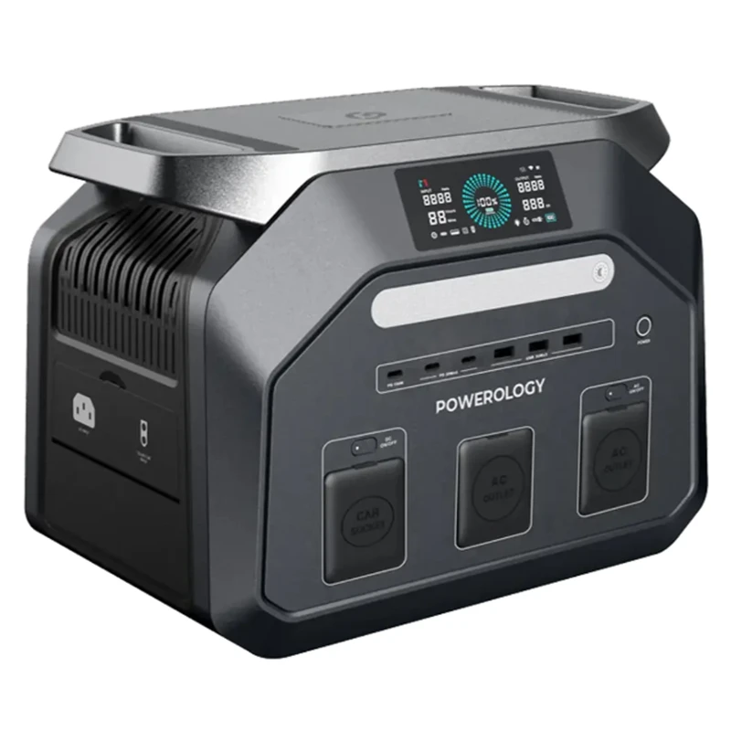 پاوراستیشن 1800 وات پاورولوژی ظرفیت 1024 وات ساعت Powerology PWP1800WBK