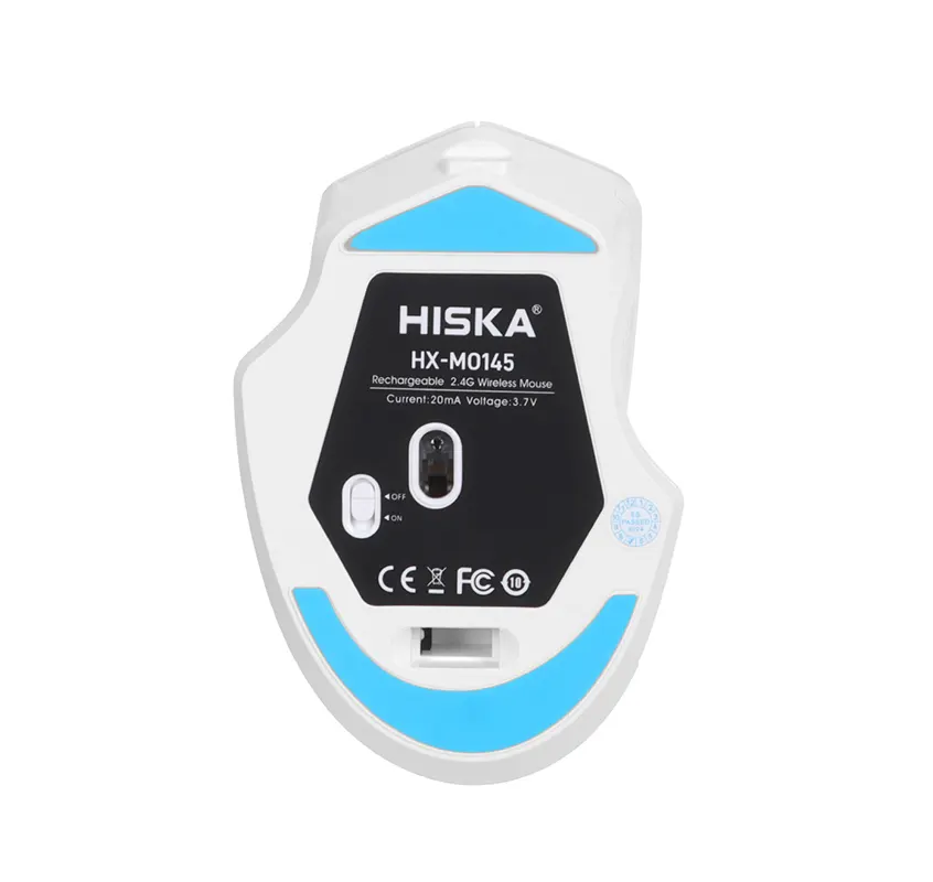 موس وایرلس بی سیم هیسکا hiska MO145 سفید