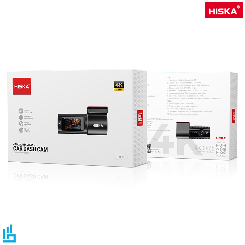 دوربین ثبت وقایع خودرو هیسکا مدل HR95