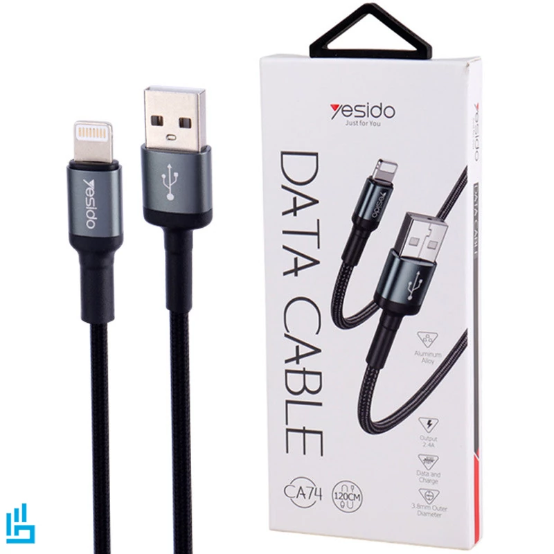 کابل شارژ لایتنینگ آیفونی Lightning یسیدو Yesido CA74