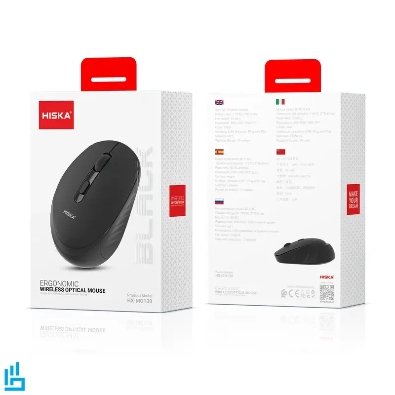 موس وایرلس هیسکا Hiska MO130